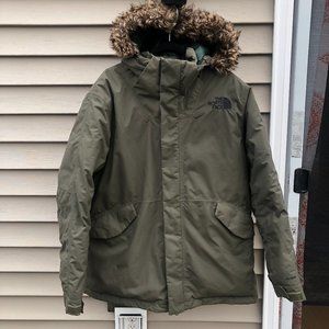North Face Men's XL Mount Logan Parka-Used